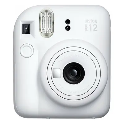 Fujifilm Instax Mini Clay White Instant Camera