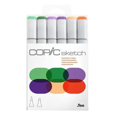 Copic Sketch Markers Secondary Tones pcs