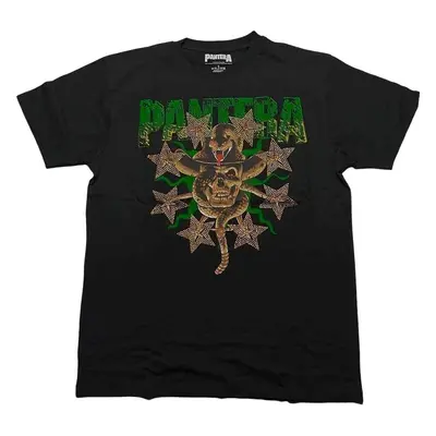 Pantera T-Shirt Skull & Snake Unisex Black