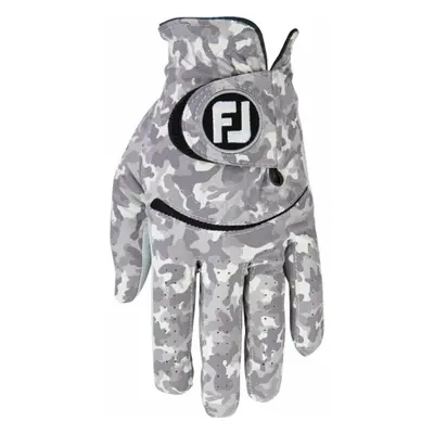 Footjoy Spectrum Grey Camo Worn on Left Hand Mens gloves