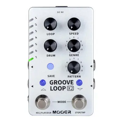 MOOER Groove Loop X2 Guitar Effect