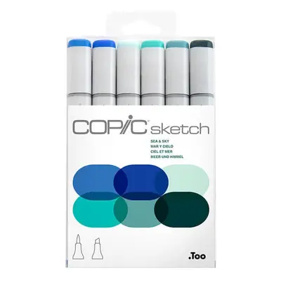 Copic Sketch Markers Sea & Sky pcs