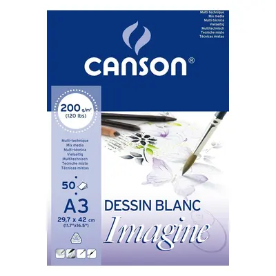 Canson Pad Imagine Sketchbook g White