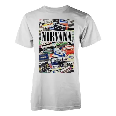 Nirvana T-Shirt Cassettes Unisex White