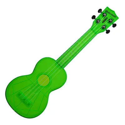 Kala Waterman Sour Apple Fluorescent Ukulele