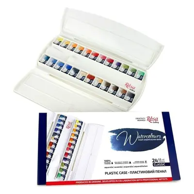 Rosa Set of Watercolour Paints x 2,5 ml