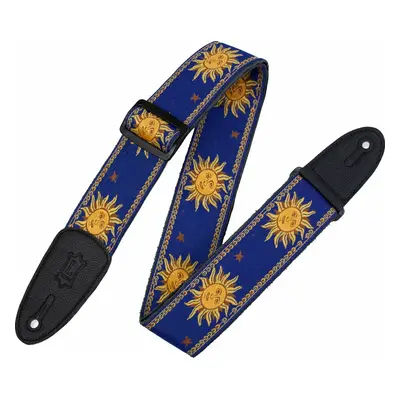 Levys MPJG-SUN-BLU Textile guitar strap Blue