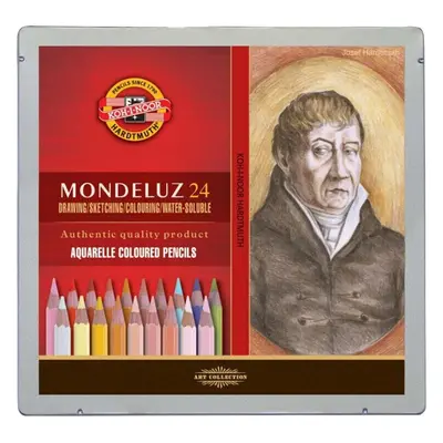 KOH-I-NOOR Mondeluz 3724/24 Set of Watercolour Pencils pcs