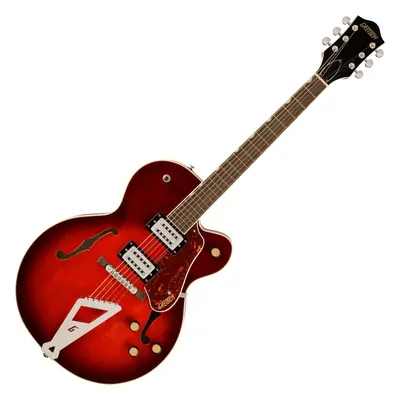 Gretsch G2420 Streamliner Hollow Body LRL Claret Burst Semi-Acoustic Guitar