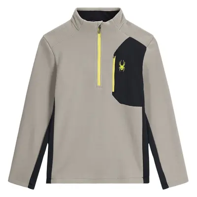 Spyder Mens Bandit 1/2 Zip Concrete Jumper