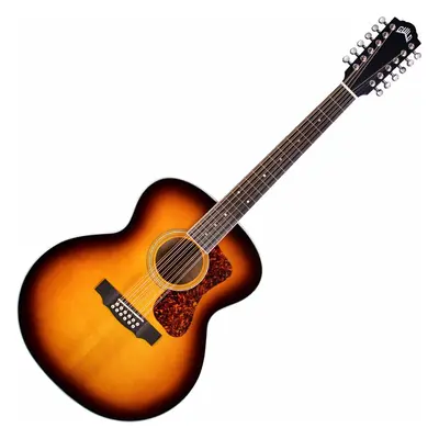 Guild F-2512E Deluxe WESTERLY Antique Sunburst 12-string Acoustic-electric Guitar