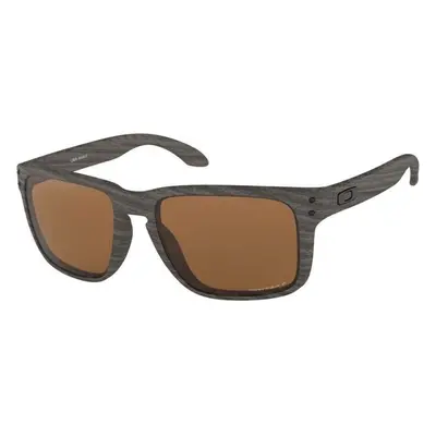 Oakley Holbrook Woodgrain/Prizm Tungsten Polarized Lifestyle Glasses