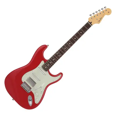 Fender MIJ Hybrid II Stratocaster HSS RW Modena Red Electric guitar