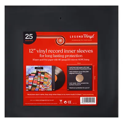 Legend Vinyl LV19 Vinyl Record Sleeves