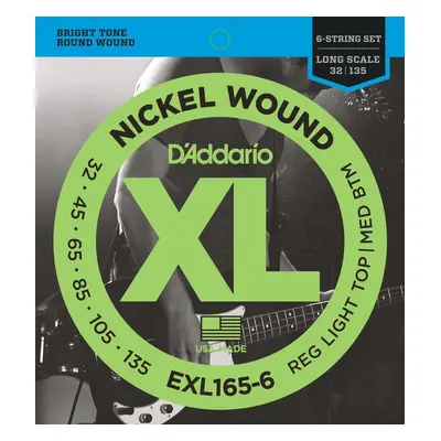 D'Addario EXL165-6 Bassguitar strings