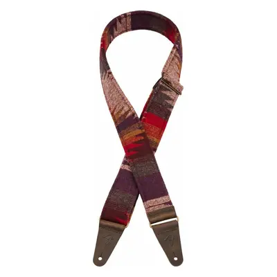 Fender Zion Strap 2'' Textile guitar strap Purple Aztec