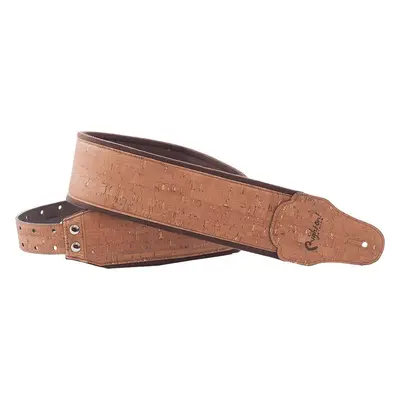 RightOnStraps B-Cork Guitar strap Brown