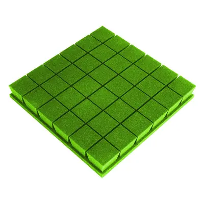 Mega Acoustic PA-PM-KOSTKA7-G-50x50x7 Green Absorbent foam panel