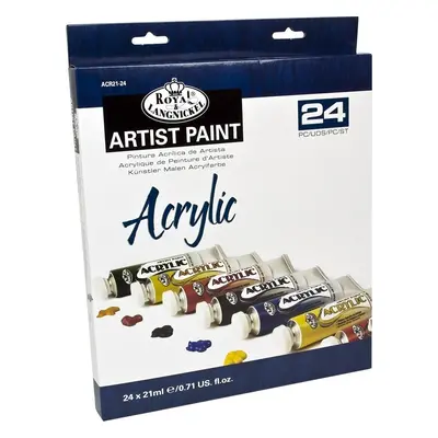 Royal & Langnickel ACR21-24 Set of Acrylic Paints x ml