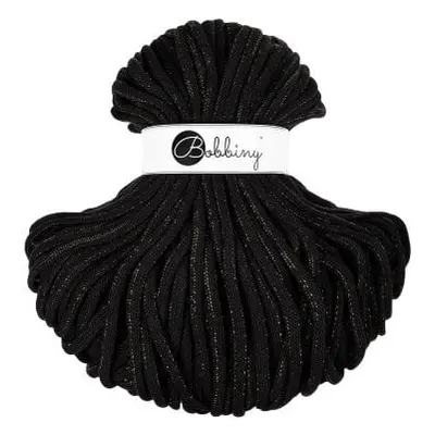 Bobbiny Jumbo mm m Golden Black Cord