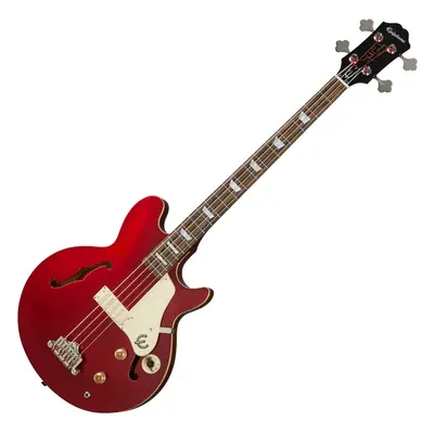 Epiphone Jack Casady Bass Sparkling Burgundy 4-string Bassguitar