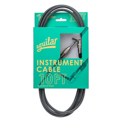 Aguilar INST-10RS 10ft / 3‚05 m Angled-Straight Instrument Cable