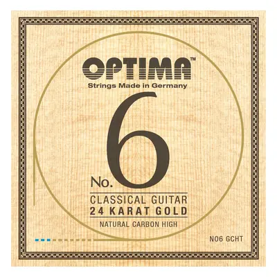 Optima NO6.GCHT No.6 24K Gold High Carbon Nylon Strings