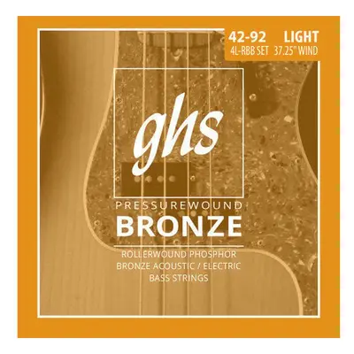 GHS Pressurewound Acoustic Bass Strings