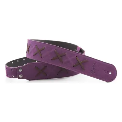 RightOnStraps Legend DG Guitar strap Purple