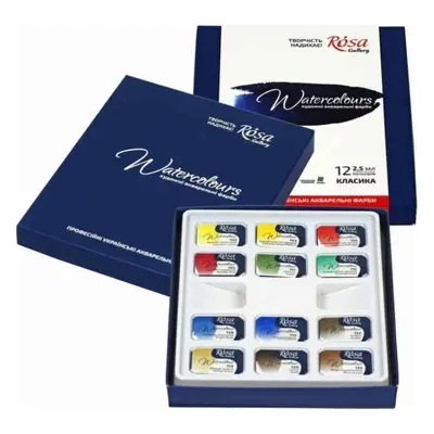 Rosa Set of Watercolour Paints x 2,5 ml