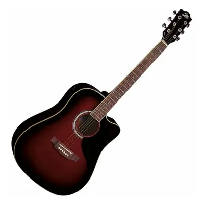 Eko guitars Ranger CW EQ Red Sunburst electro-acoustic guitar