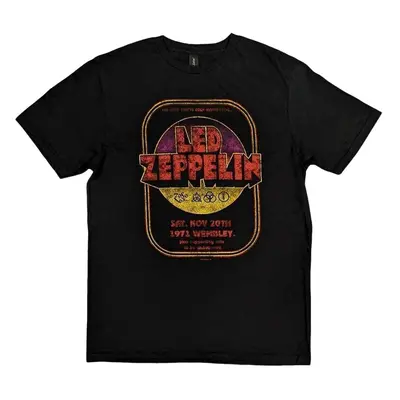 Led Zeppelin T-Shirt Wembley Unisex Black