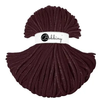 Bobbiny Jumbo mm m Golden Burgundy Cord