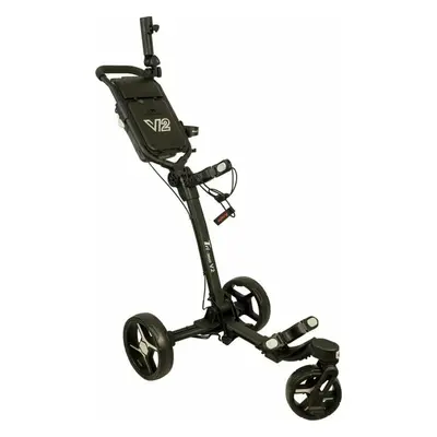 Axglo Tri-360 V2 3-Wheel SET Black/Grey Manual Golf Trolley