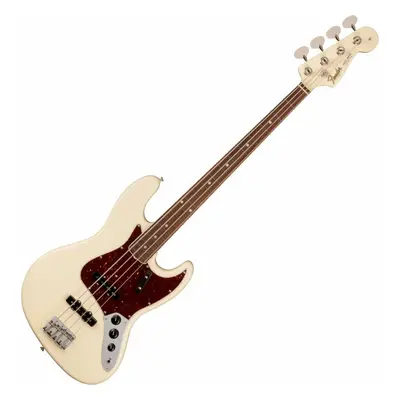 Fender American Vintage II Jazz Bass RW Olympic White 4-string Bassguitar