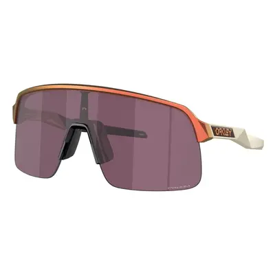 Oakley Sutro Lite Matte Red Gold Colorshift/Prizm Road Black Sport Glasses