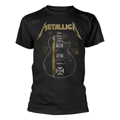 Metallica T-Shirt Hetfield Iron Cross Black