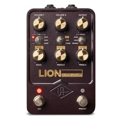 Universal Audio UAFX Lion ‘68 Super Lead Amp Pedal Preamp/Rack Amplifier