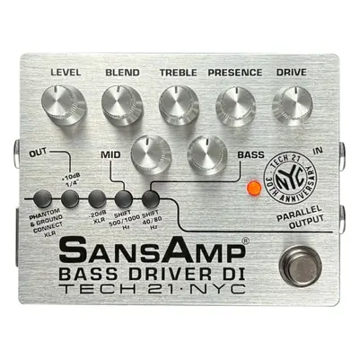 Tech SansAmp Bass Driver D.I. 30th Anniversary Bassguitar Effects Pedal