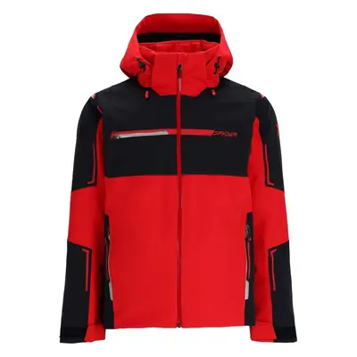 Spyder Mens Titan Spyder Red Ski Jacket