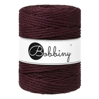 Bobbiny 3PLY Macrame Rope mm m Burgundy Cord