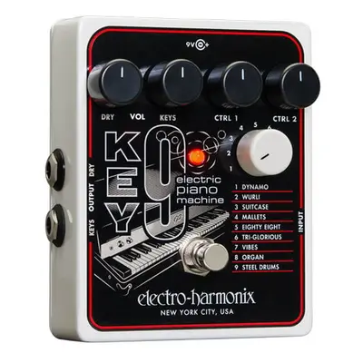 Electro Harmonix KEY9 Electric Piano Machine Guitar Effects Pedal