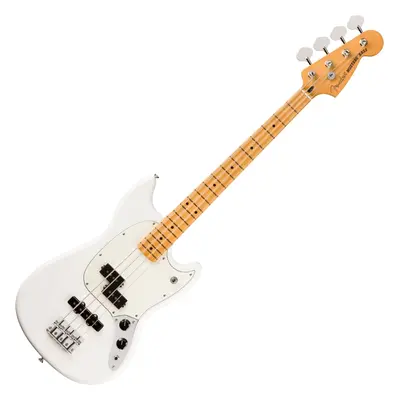 Fender Player II Series Mustang Bass MN Polar White 4-string Bassguitar