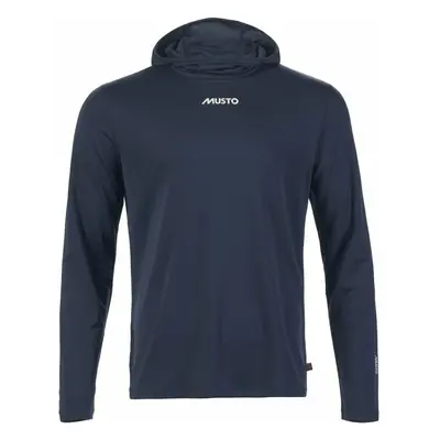 Musto Evolution Sunblock Hoodie with Hood Navy