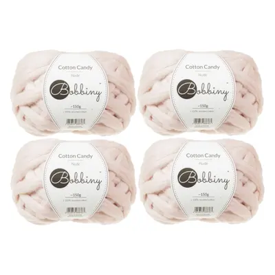 Bobbiny Cotton Candy Nude Knitting Yarn