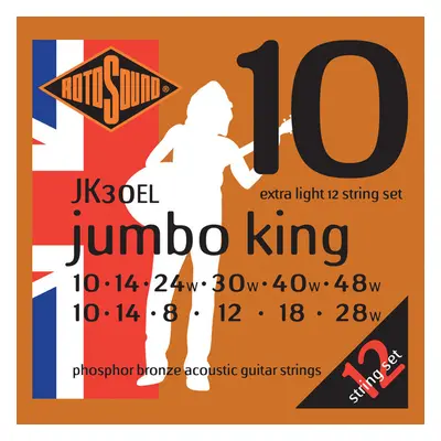 Rotosound JK30EL Jumbo King Guitar strings