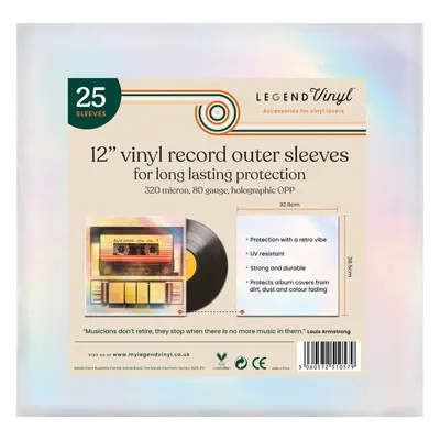 Legend Vinyl LV21 Vinyl Record Sleeves