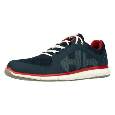 Helly Hansen Men's Ahiga V4 Hydropower Trainers Navy/Flag Red/Off White