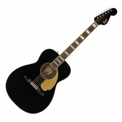 Fender Malibu Vintage Black Electro-acoustic guitar