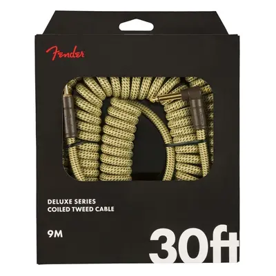 Fender Deluxe Coil m Straight - Angled Instrument Cable